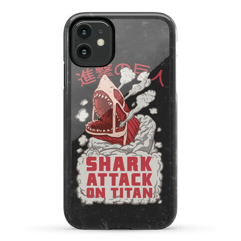 Shark Attack On Titan Phone Case